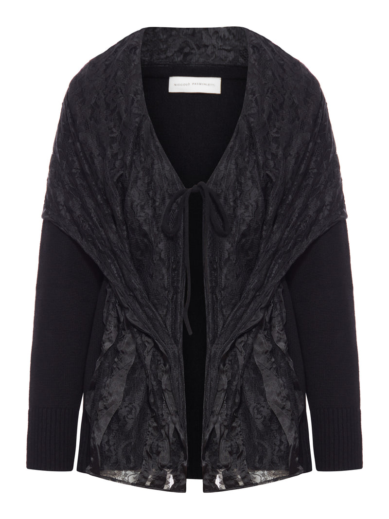 CARDIGAN IN FILATO MISTO CASHMERE