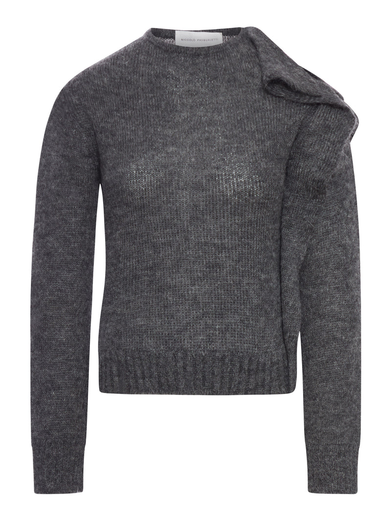 MAGLIONE NOTA IN MOHAIR