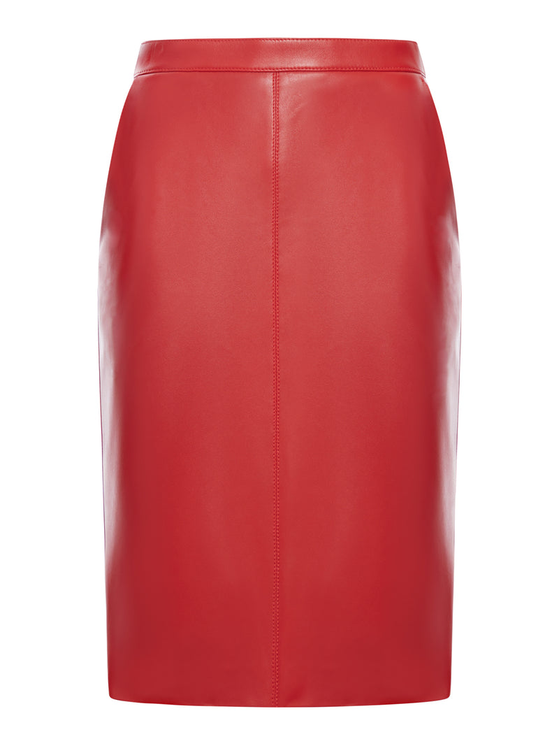 GONNA A TUBINO IN PELLE