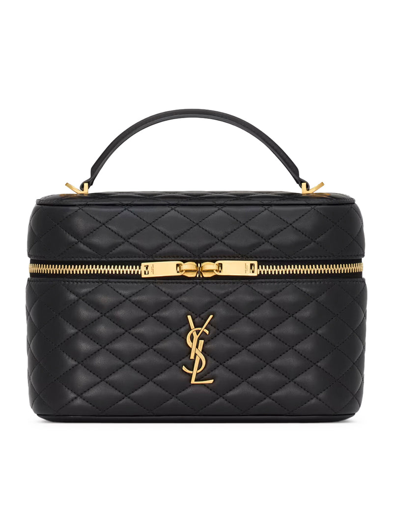 BORSA VANITY GABY GRANDE IN PELLE DI AGNELLO