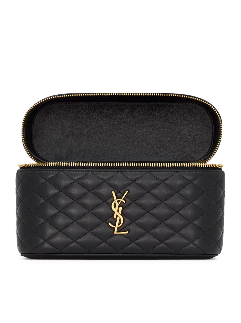 BORSA VANITY GABY GRANDE IN PELLE DI AGNELLO