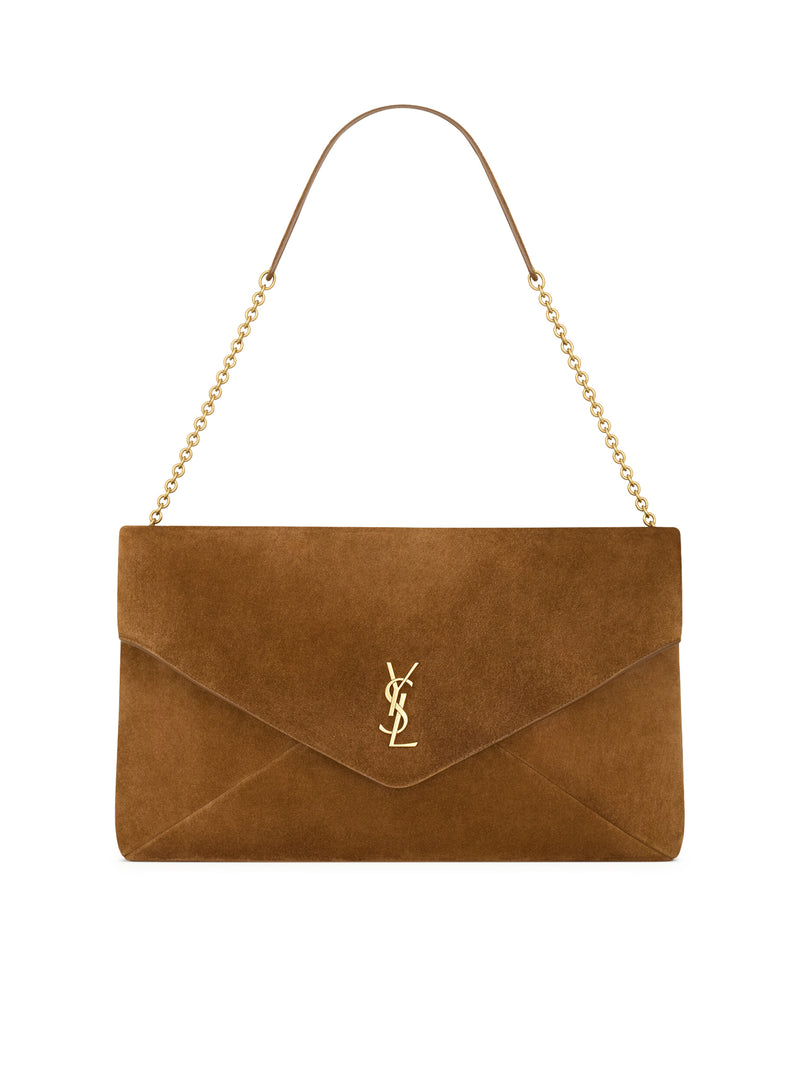 POCHETTE CASSANDRE XXL SU CATENA IN SUEDE