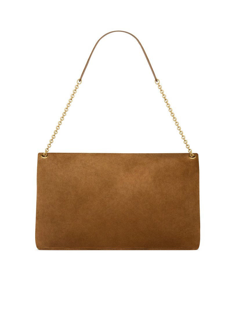 POCHETTE CASSANDRE XXL SU CATENA IN SUEDE