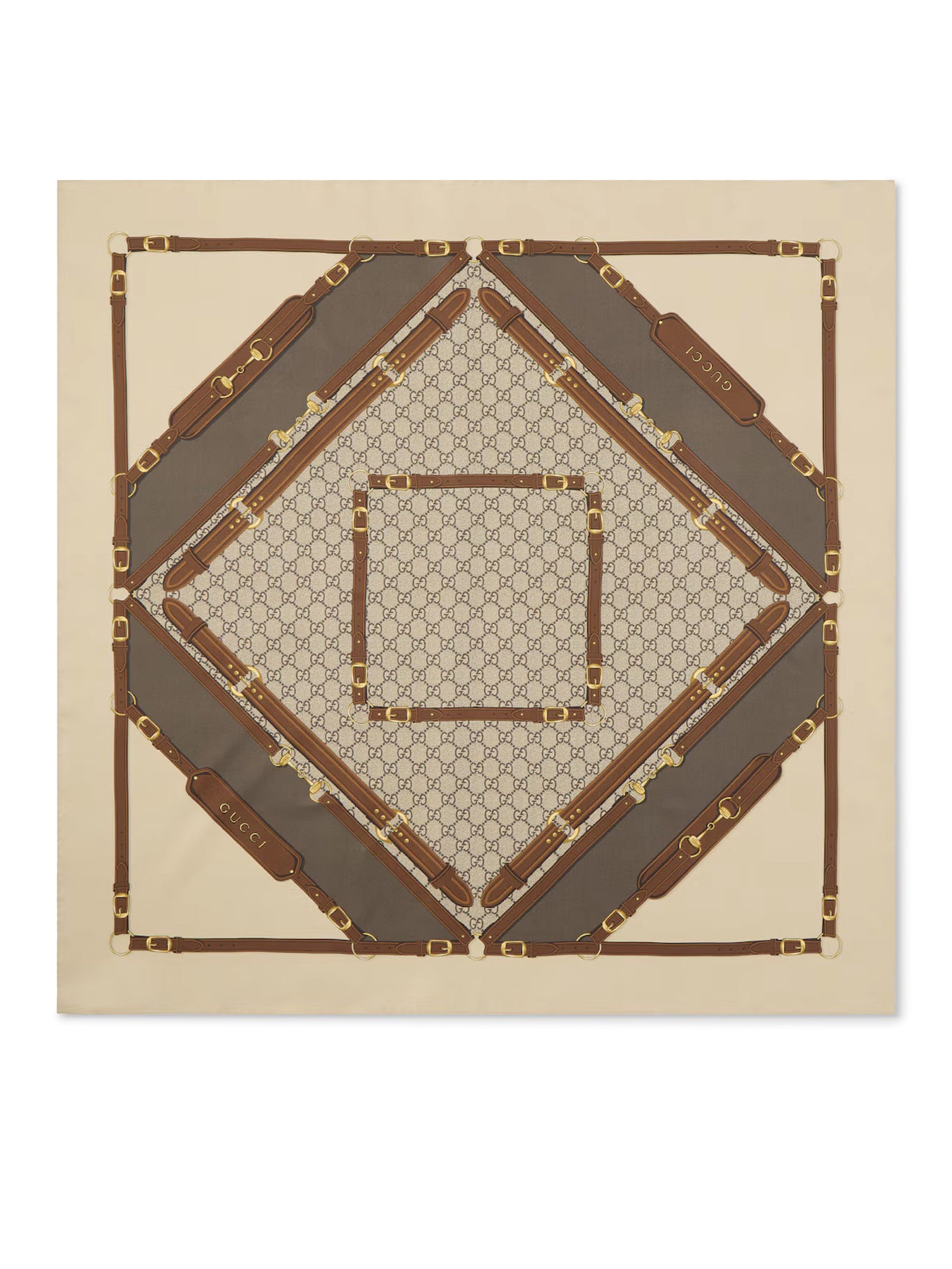 CARRÉ IN TWILL DI SETA STAMPATO