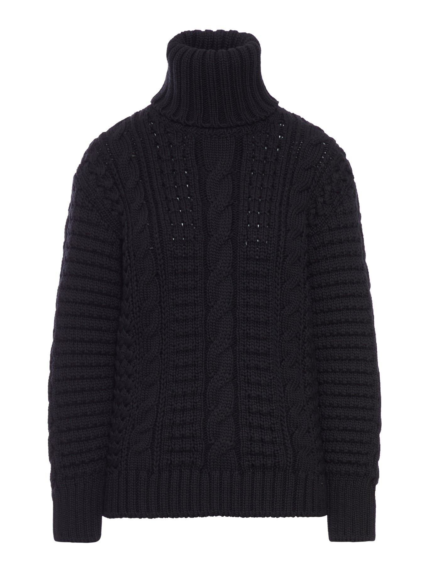 MAGLIONE DOLCEVITA MONCLER X EE72 DI EDWARD ENNINFUL IN LANA
