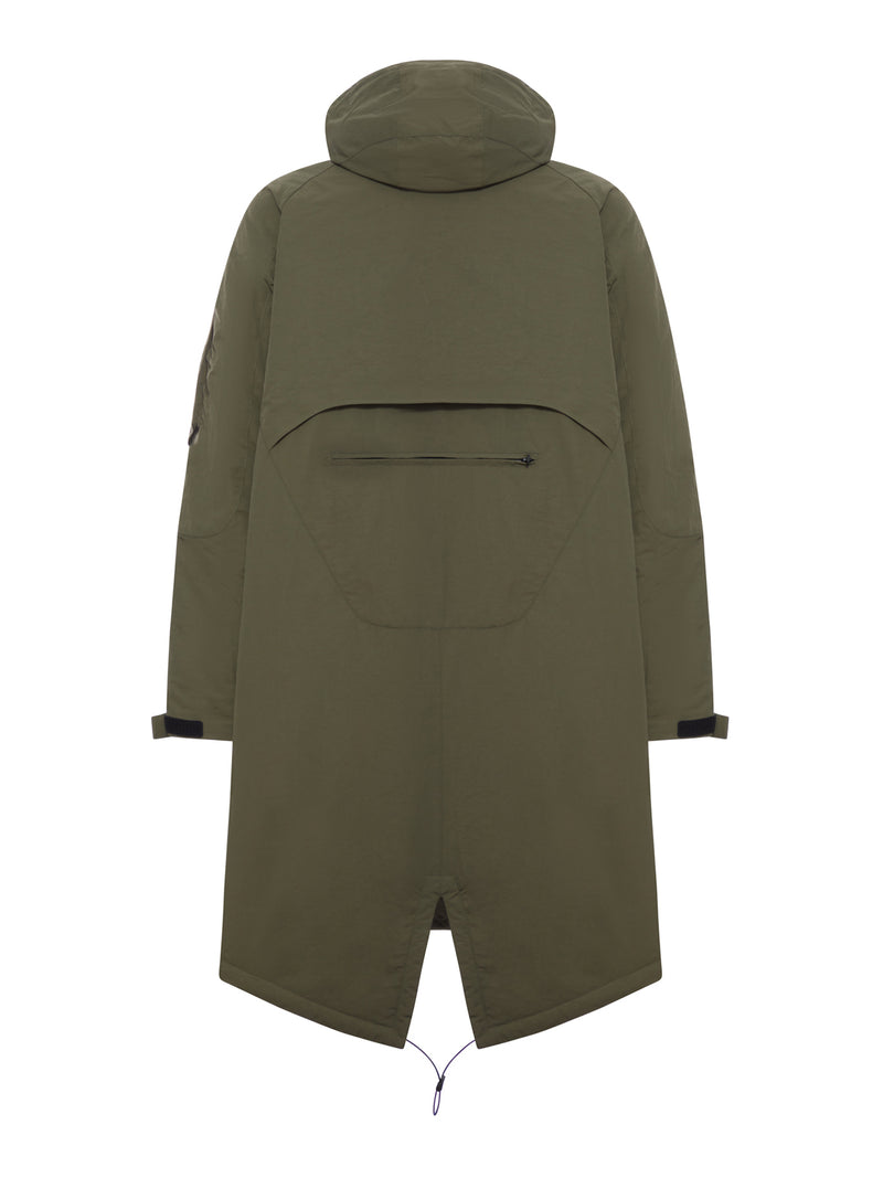 PARKA HYBRID IN PIUMINO
