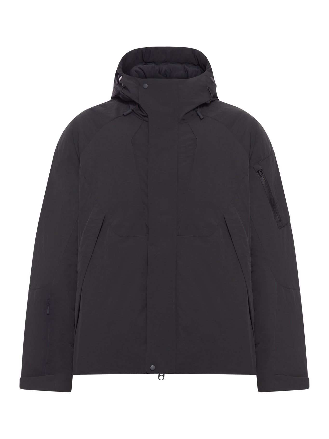 PIUMINO HYBRID DOWN CON CAPPUCCIO