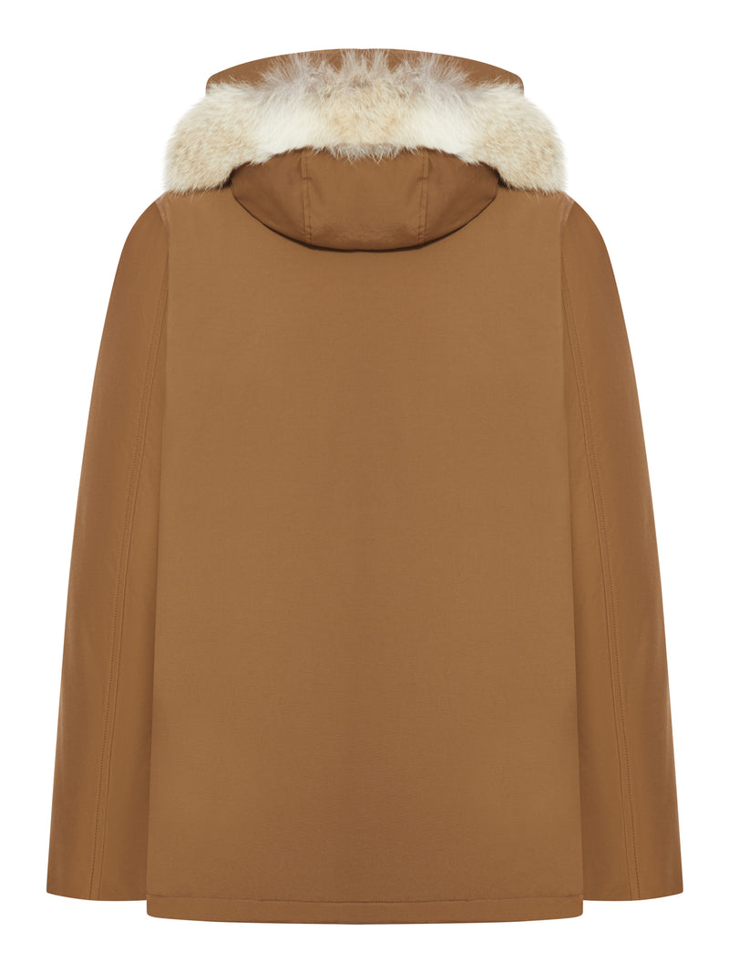 ARCTIC ANORAK IN RAMAR CLOTH CON PELLICCIA REMOVIBILE