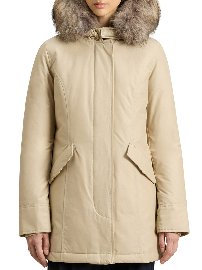 ARCTIC PARKA IN RAMAR CLOTH CON PELLICCIA REMOVIBILE