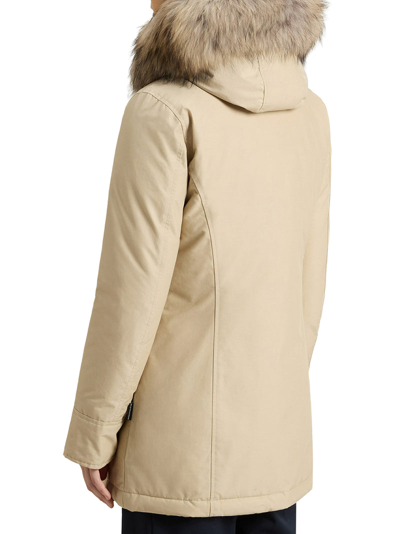 ARCTIC PARKA IN RAMAR CLOTH CON PELLICCIA REMOVIBILE