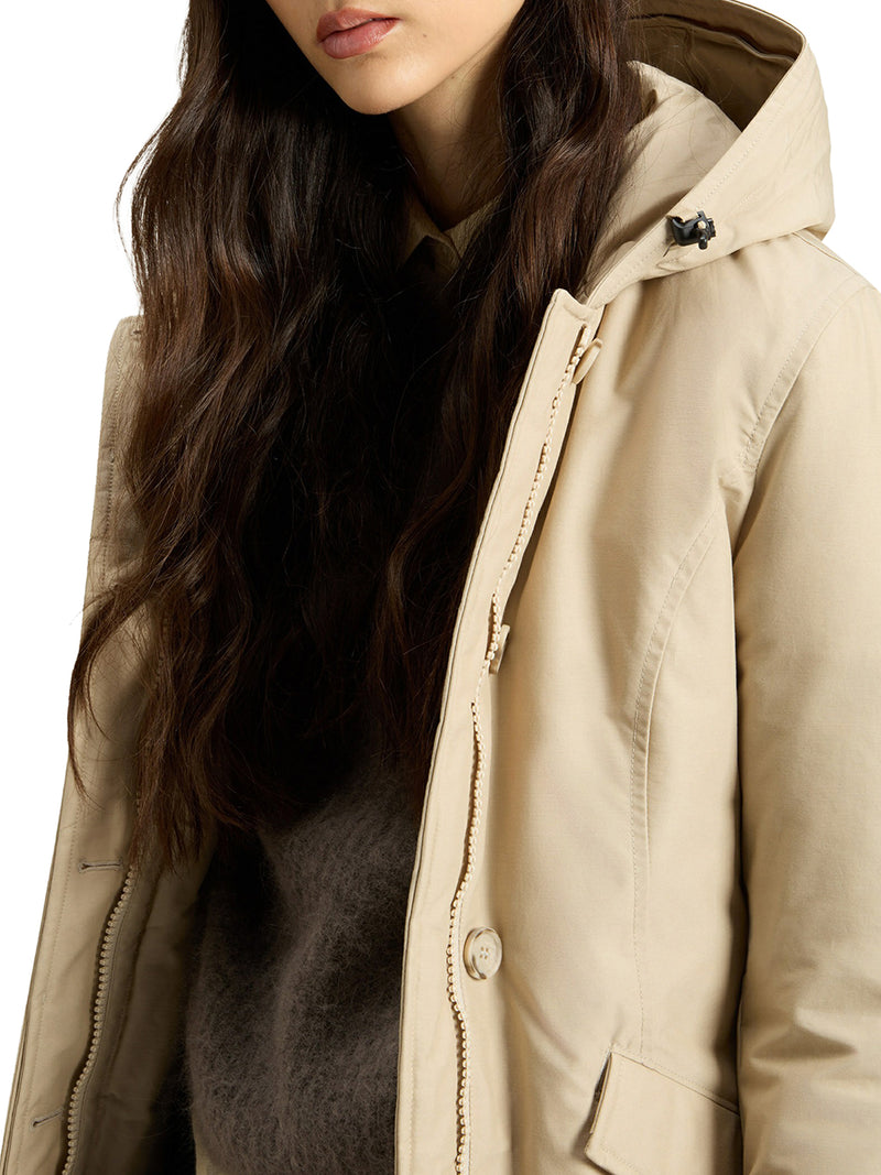 ARCTIC PARKA IN RAMAR CLOTH CON PELLICCIA REMOVIBILE