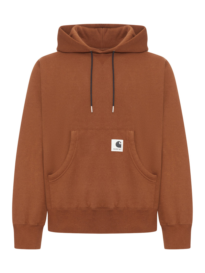 FELPA CON CAPPUCCIO IN JERSEY DI COTONE CARHARTT WIP