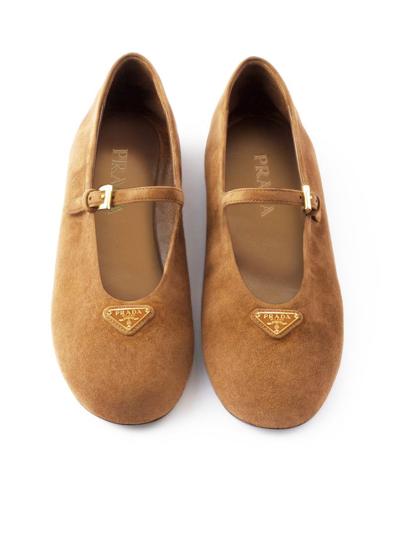 BALLERINE IN PELLE SCAMOSCIATA