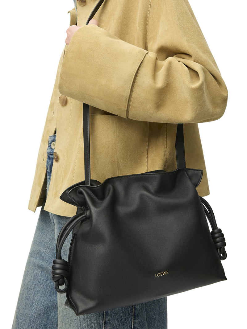 BORSA FLAMENCO CLUTCH MEDIA IN NAPPA DI VITELLO