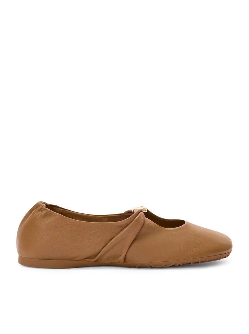 BALLERINE PEBBLE IN NAPPA DI AGNELLO