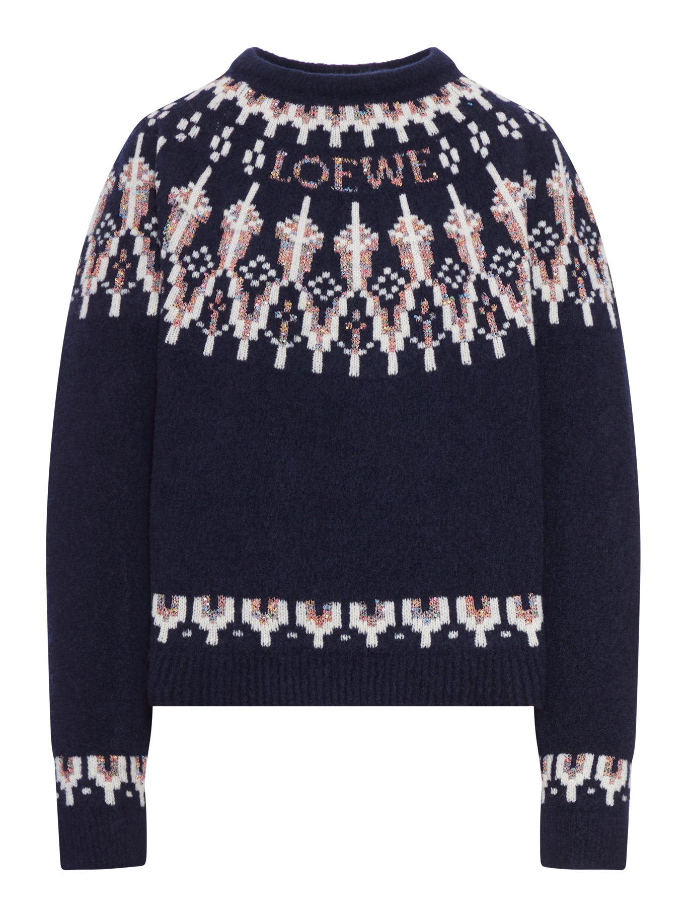 MAGLIONE CON MOTIVO FAIR ISLE