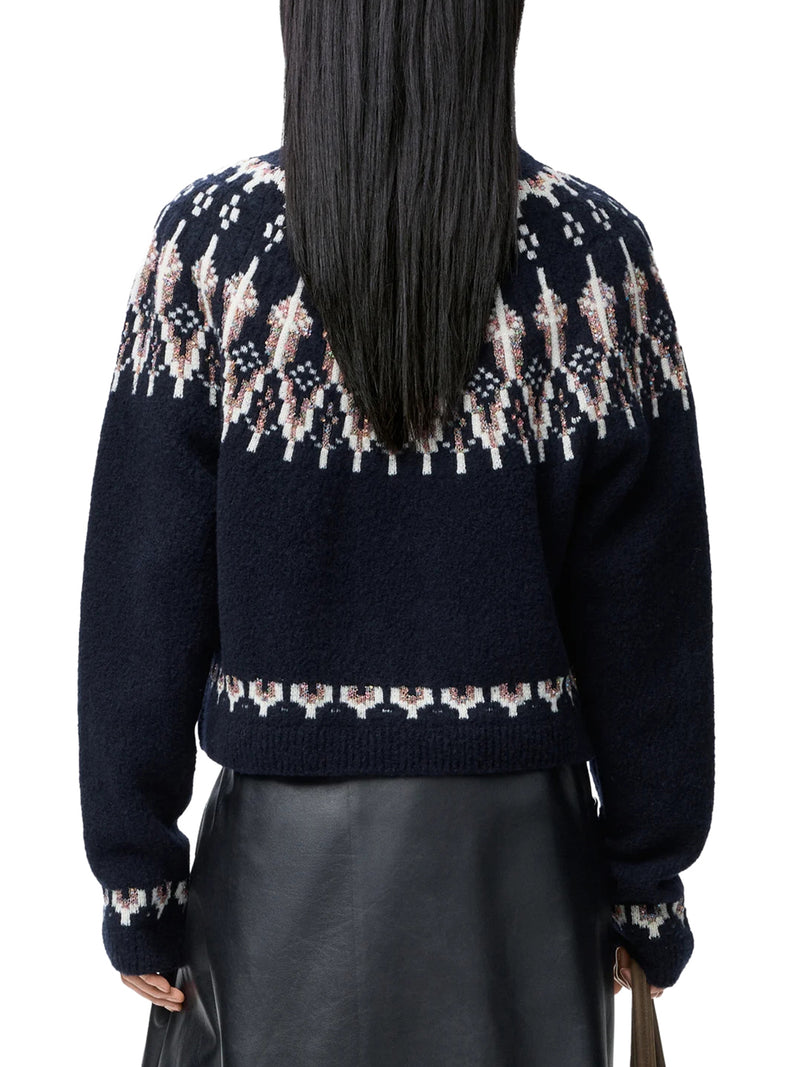 MAGLIONE CON MOTIVO FAIR ISLE