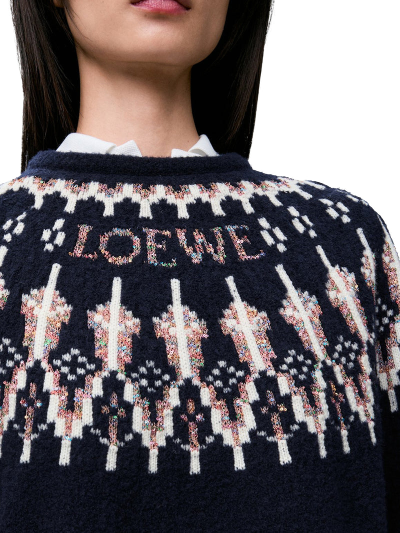 MAGLIONE CON MOTIVO FAIR ISLE