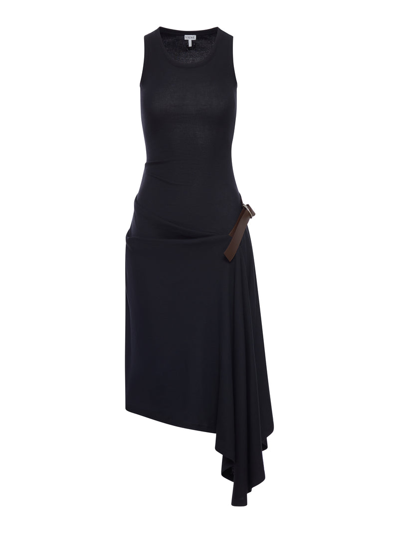 ABITO A CANOTTA IN COTONE STRETCH