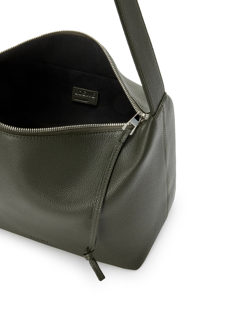 BORSA HOBO LOOP IN PELLE DI VITELLO GRANATA