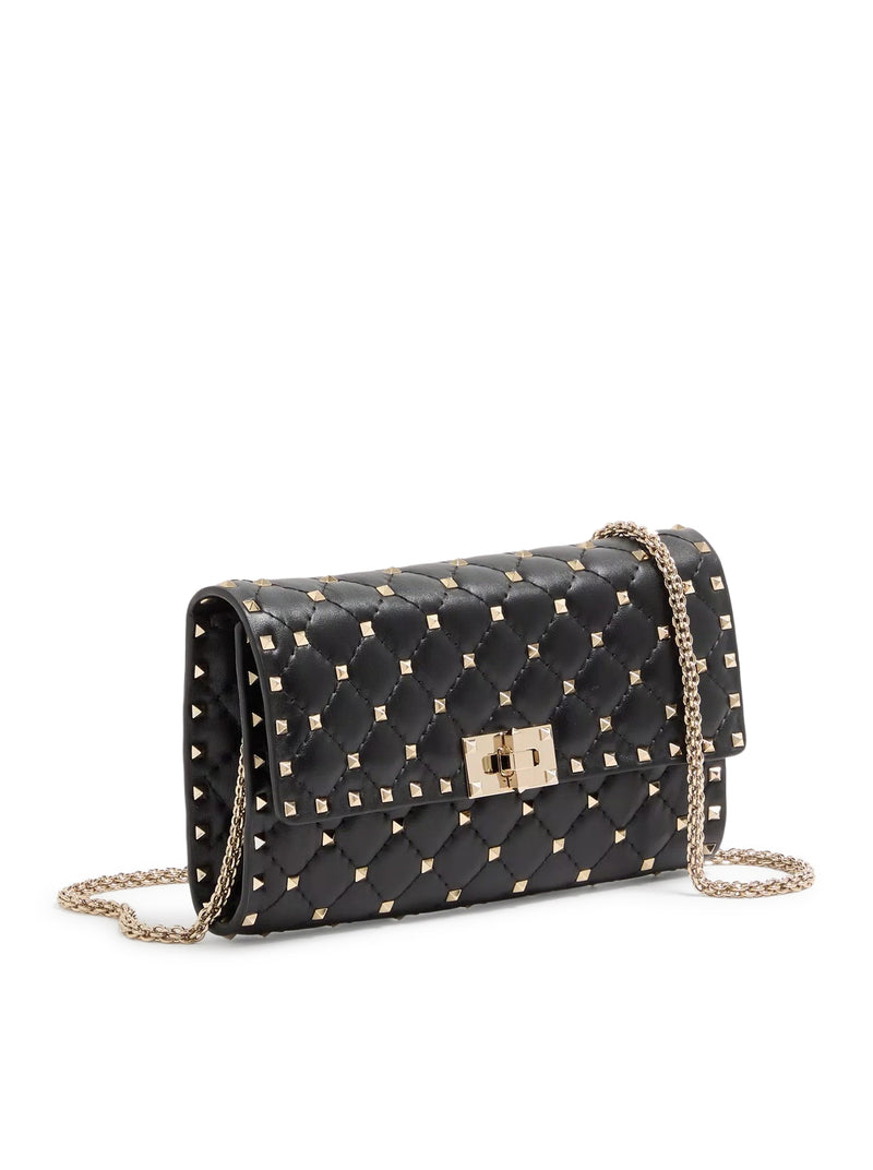 BORSA A TRACOLLA ROCKSTUD SPIKE IN NAPPA