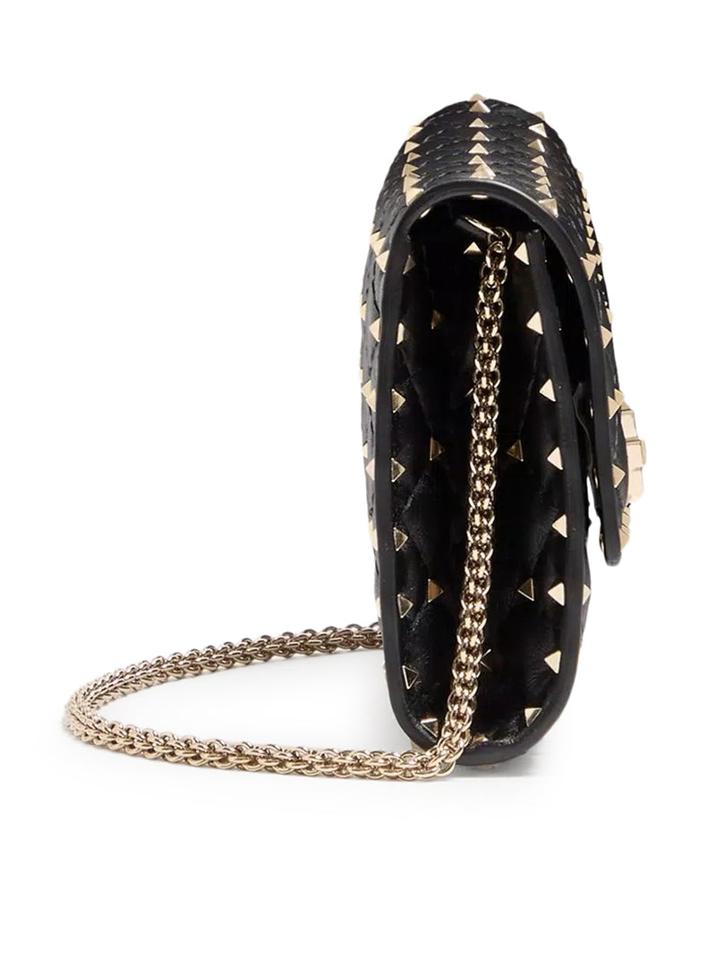 BORSA A TRACOLLA ROCKSTUD SPIKE IN NAPPA