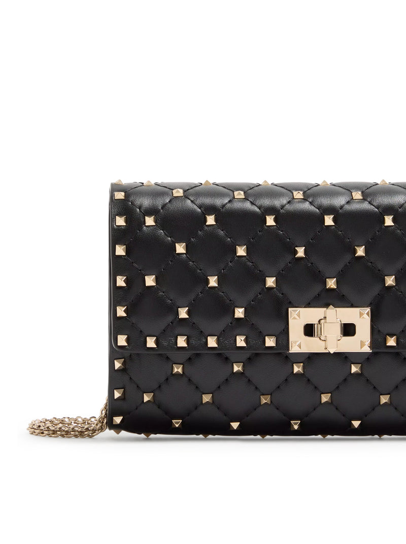 BORSA A TRACOLLA ROCKSTUD SPIKE IN NAPPA