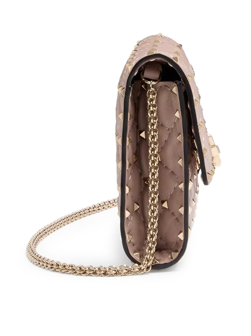 BORSA A TRACOLLA ROCKSTUD SPIKE IN NAPPA