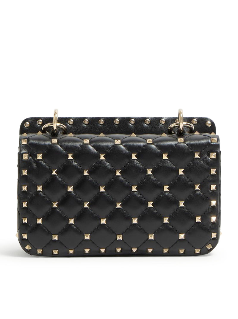 BORSA PICCOLA ROCKSTUD SPIKE IN NAPPA