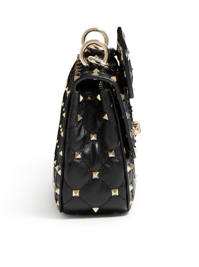 BORSA PICCOLA ROCKSTUD SPIKE IN NAPPA