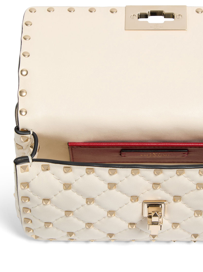 BORSA PICCOLA ROCKSTUD SPIKE IN NAPPA