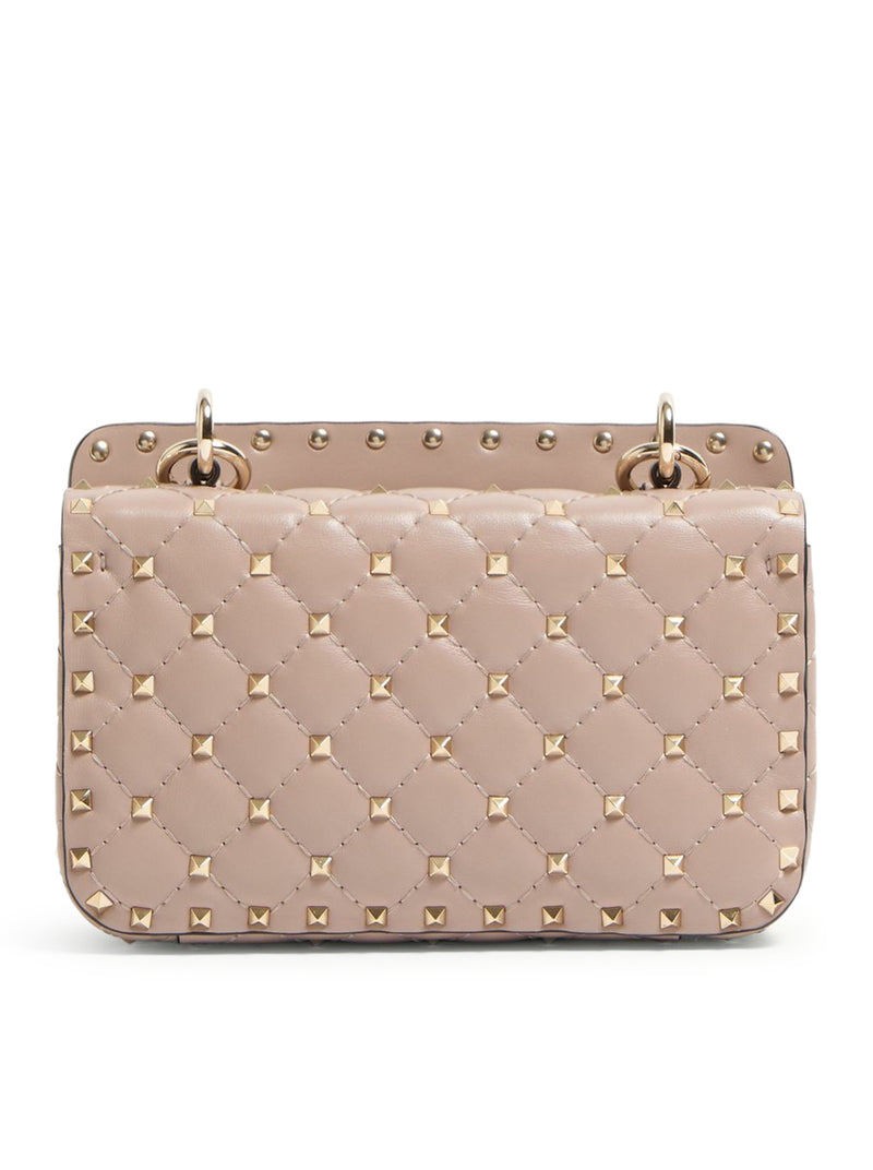BORSA PICCOLA ROCKSTUD SPIKE IN NAPPA