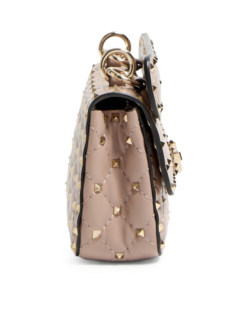 BORSA PICCOLA ROCKSTUD SPIKE IN NAPPA