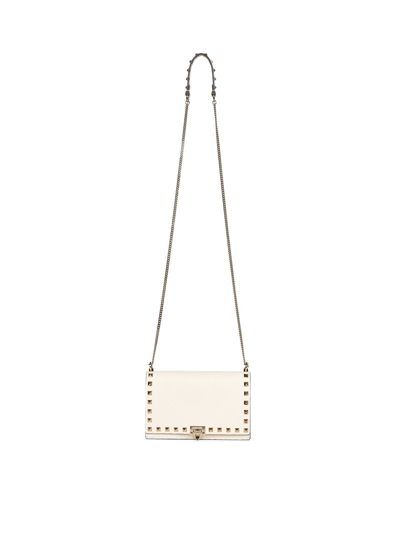 MINI BORSA ROCKSTUD IN PELLE