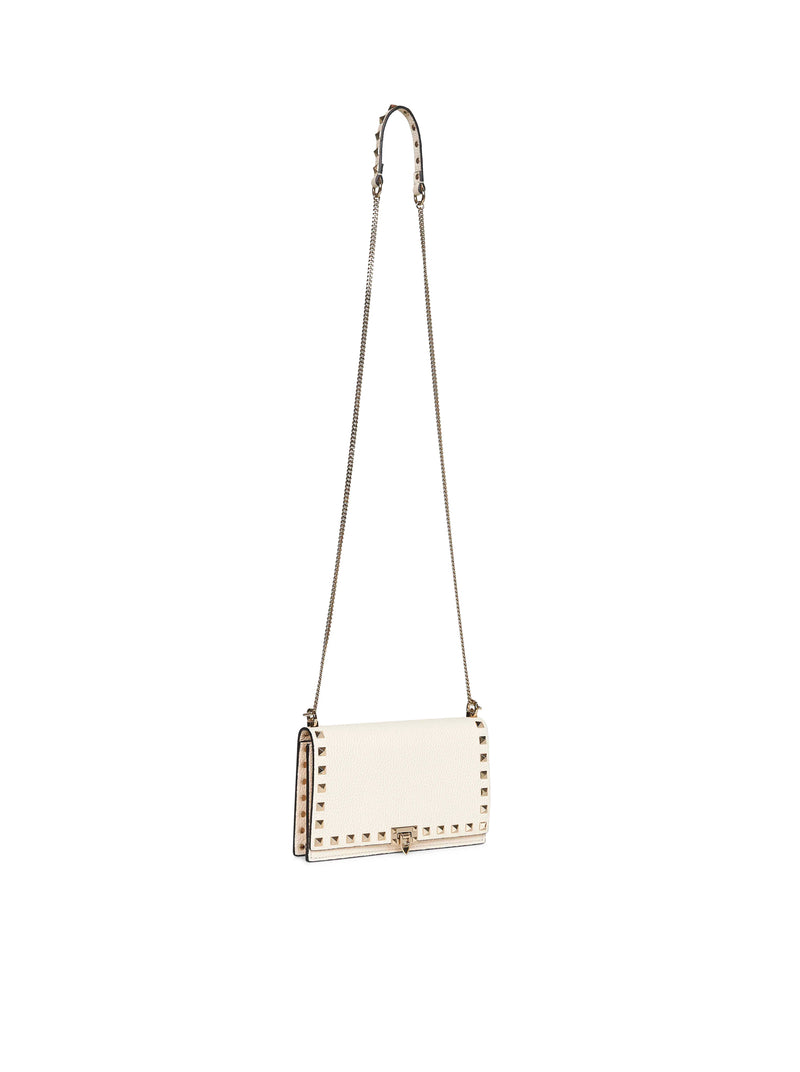 MINI BORSA ROCKSTUD IN PELLE