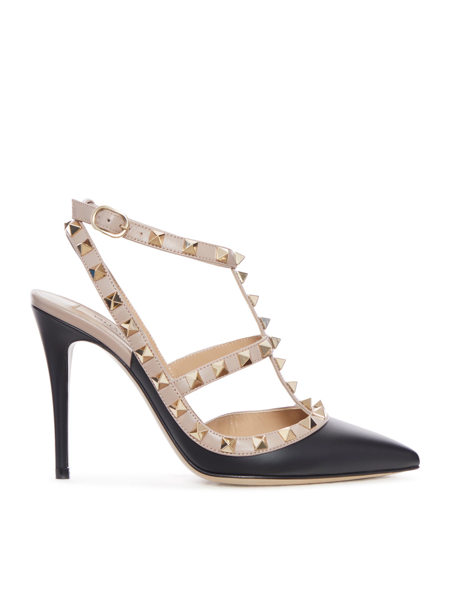 DÉCOLLETÉ ROCKSTUD IN PELLE