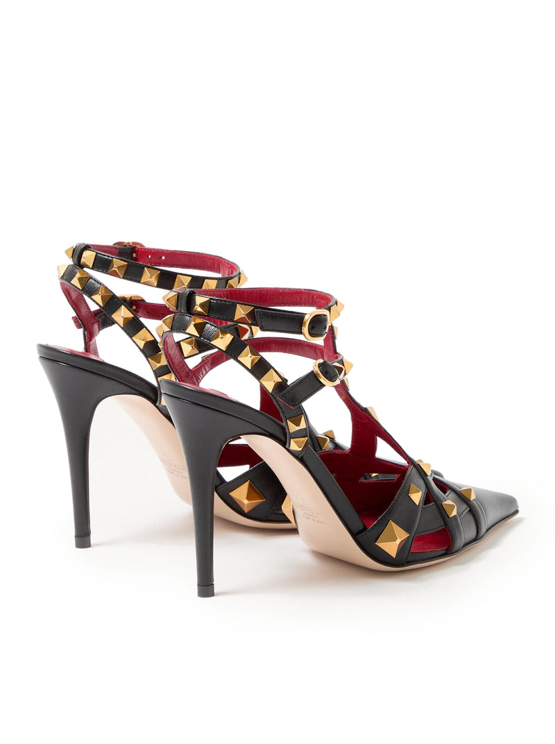 DÉCOLLETÉ STUDDY IN CAPRETTO 100MM