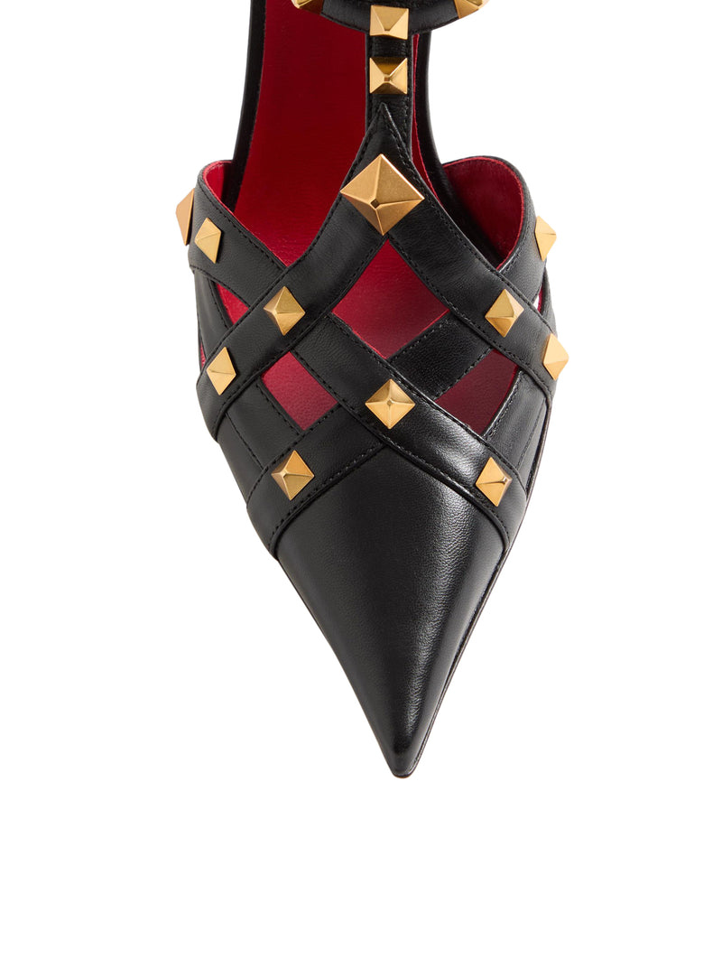 DÉCOLLETÉ STUDDY IN CAPRETTO 100MM