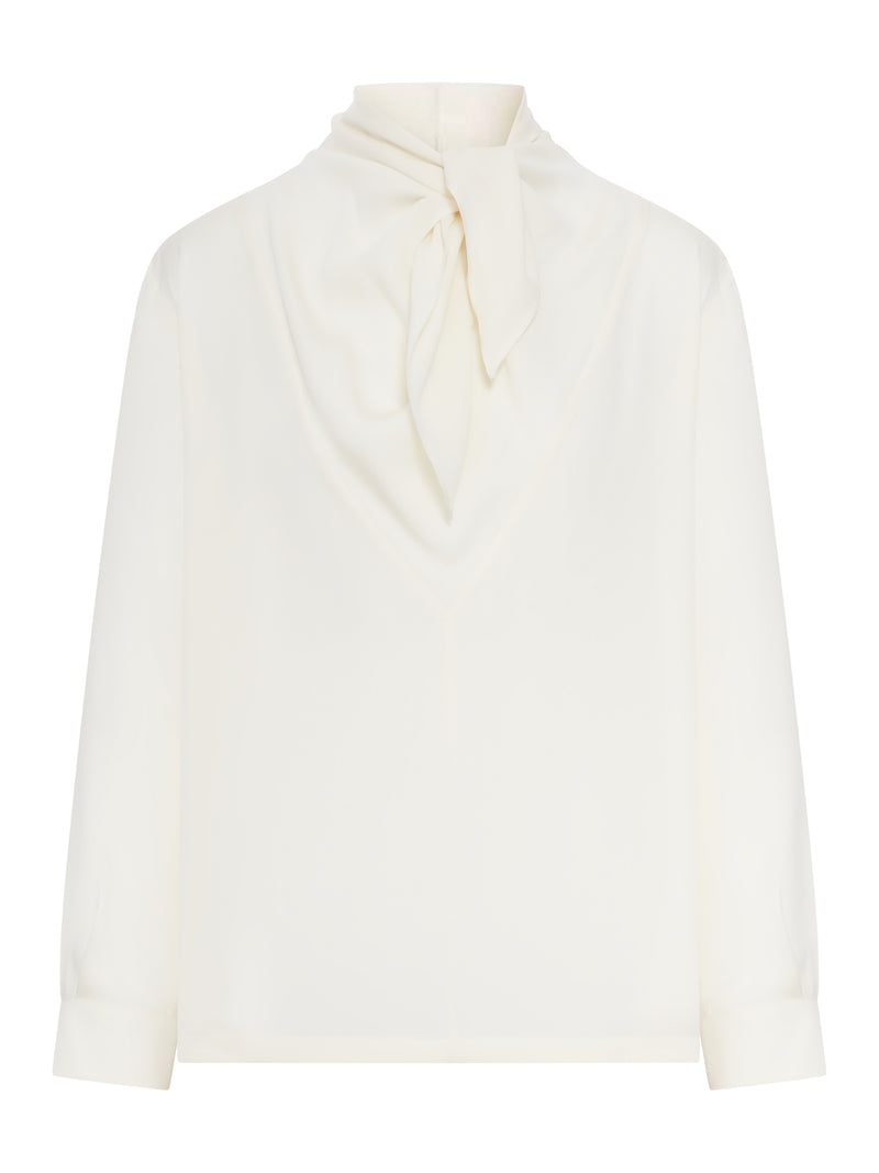 BLUSA IN CHARMEUSE DI SETA
