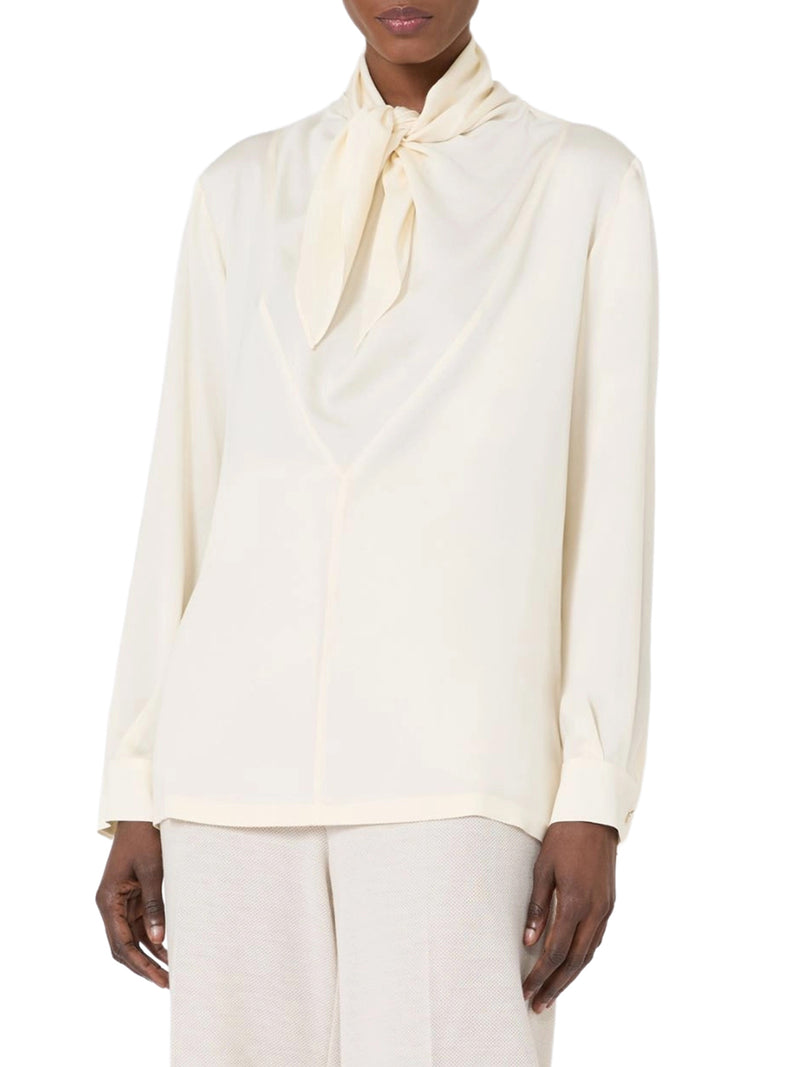 BLUSA IN CHARMEUSE DI SETA
