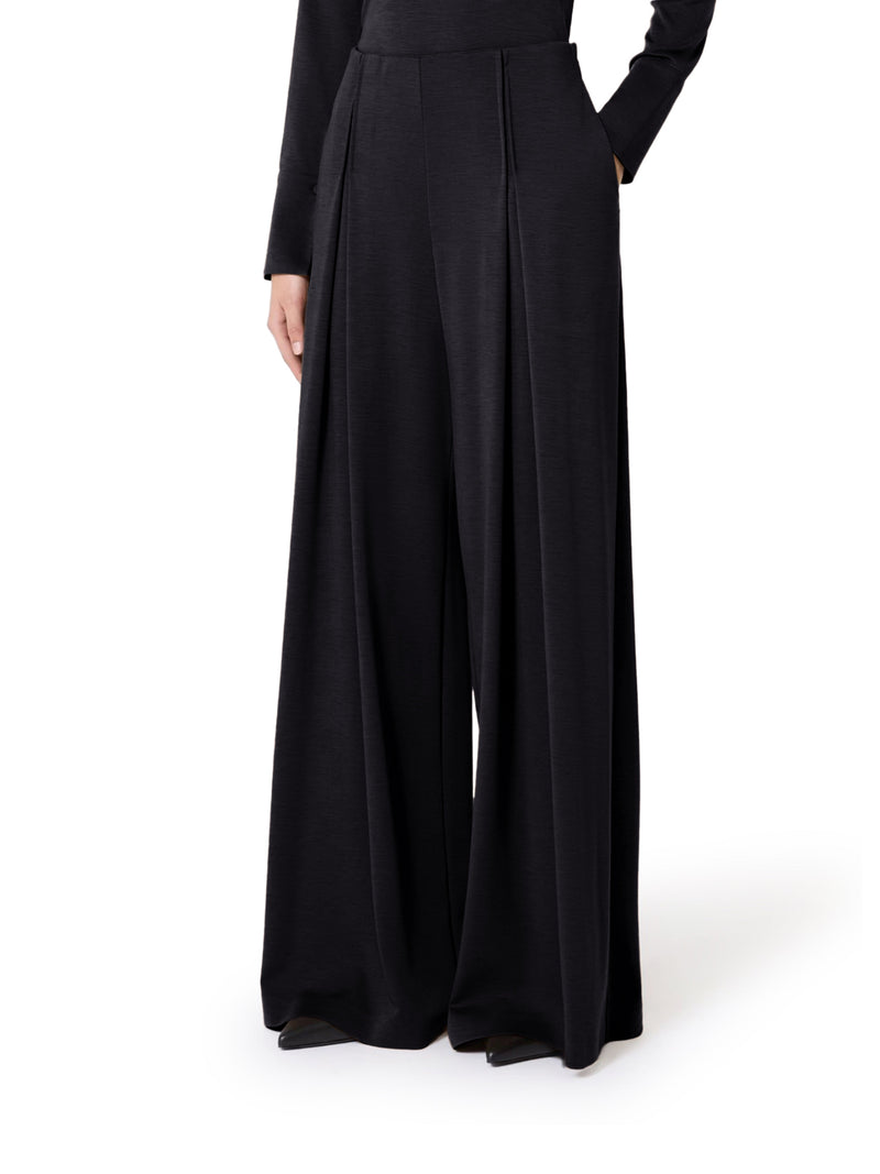 PANTALONE IN JERSEY DI LANA