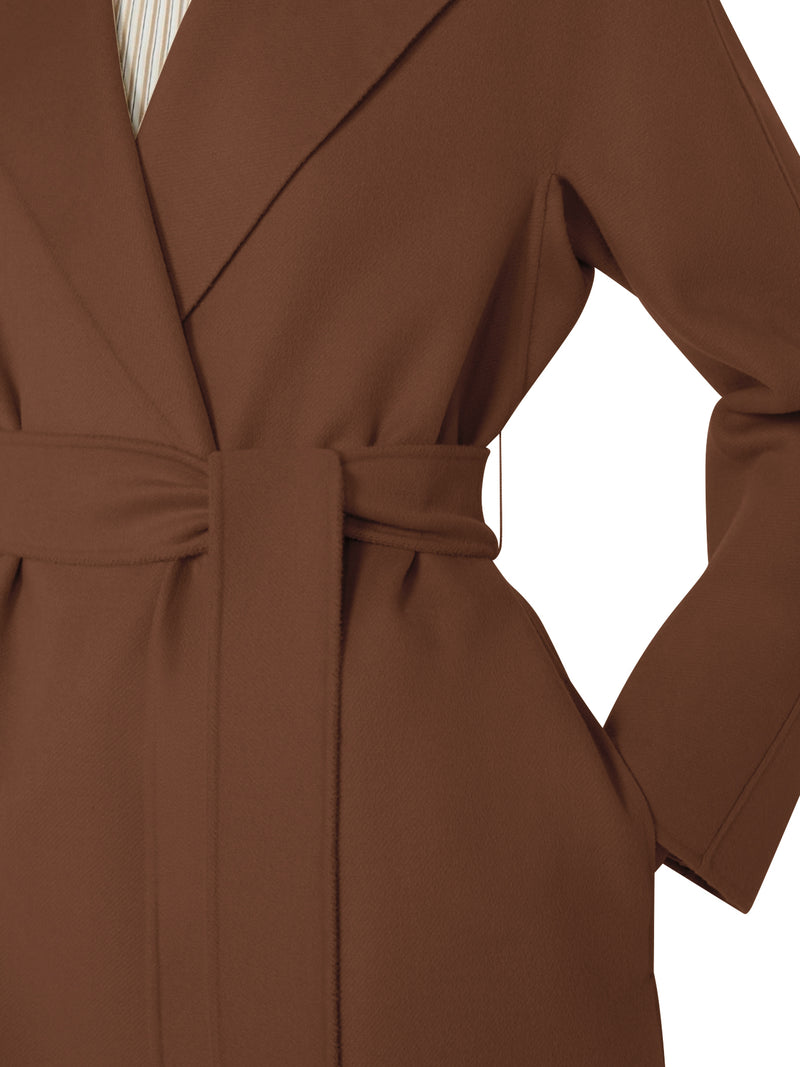 CAPPOTTO IN CACHEMIRE CON CINTURA