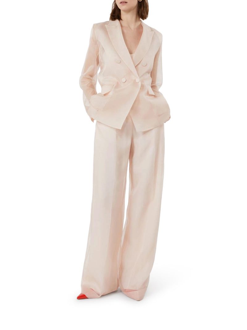 GIACCA SLOGAN IN ORGANZA DI SETA