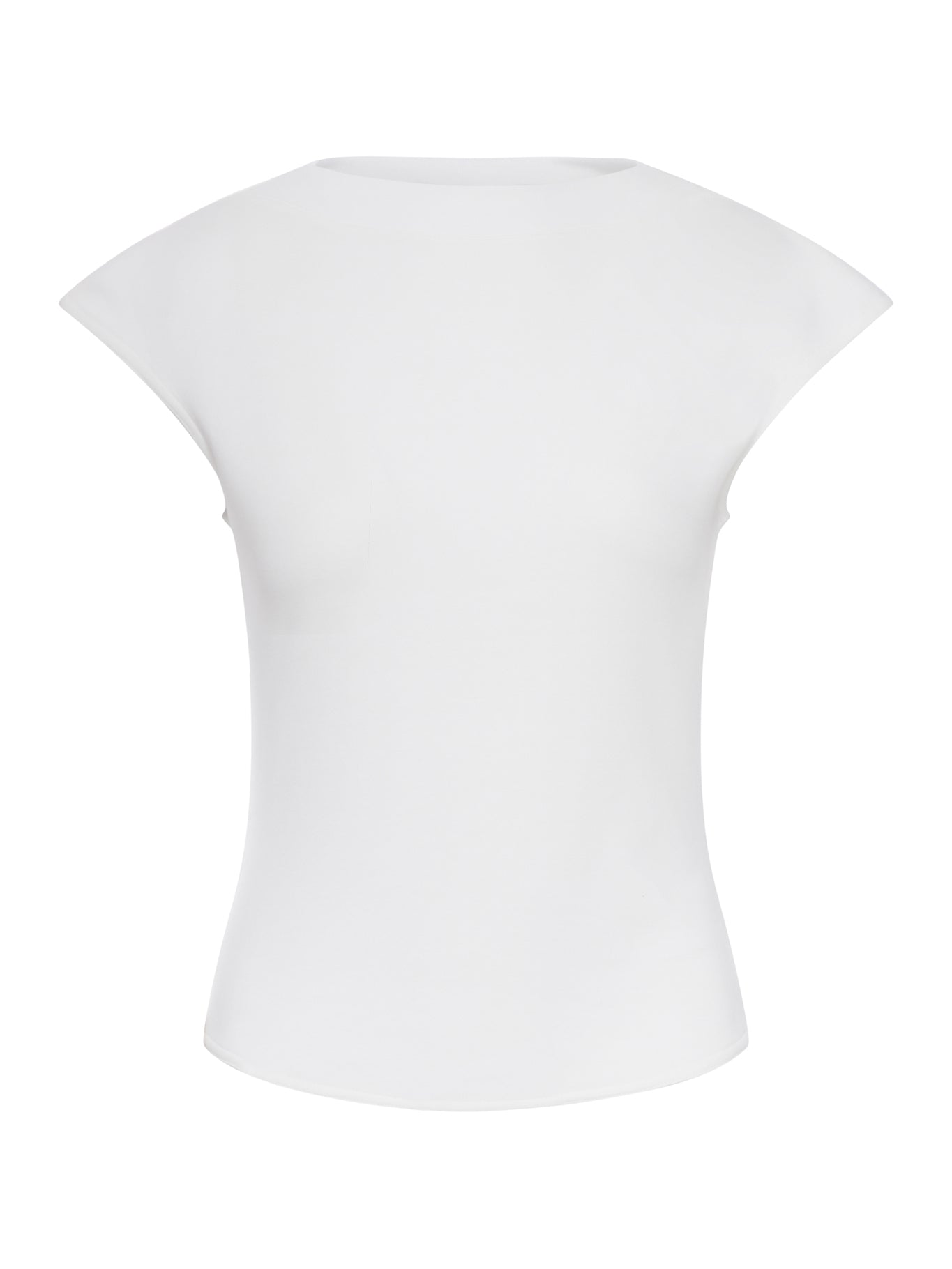 T-SHIRT BASIC CON ORLO CURVO