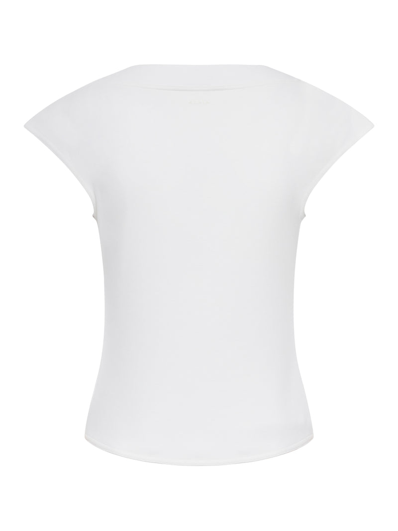 T-SHIRT BASIC CON ORLO CURVO