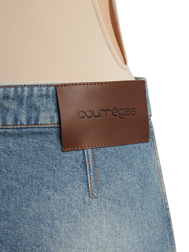 MINIGONNA IN DENIM SIGNATURE