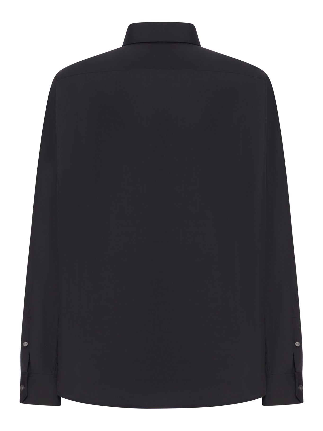 CAMICIA CLASSICA IN COTONE CON LOGO ANAGRAM RICAMATO