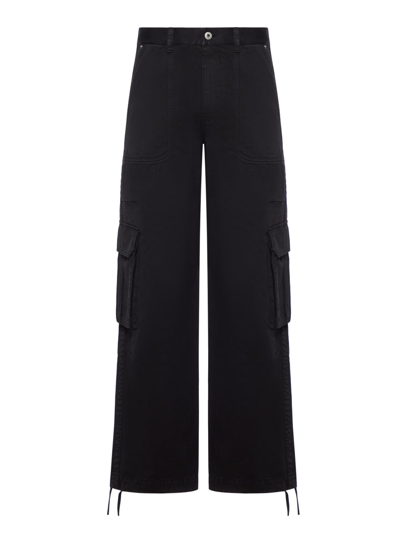 PANTALONI CARGO IN COTONE