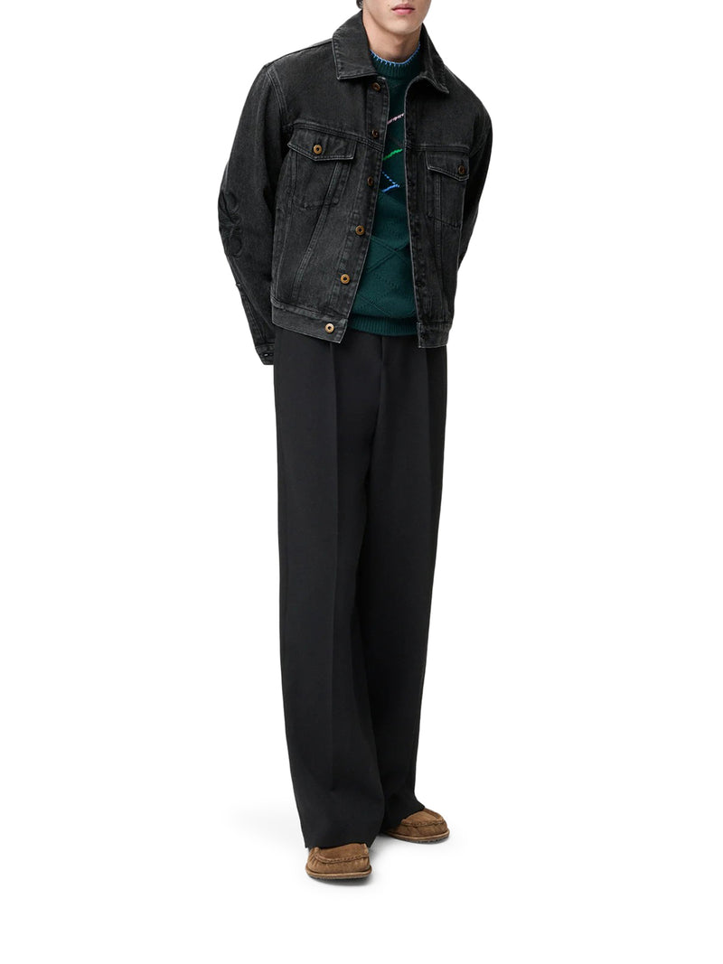 GIACCA ANAGRAM IN DENIM