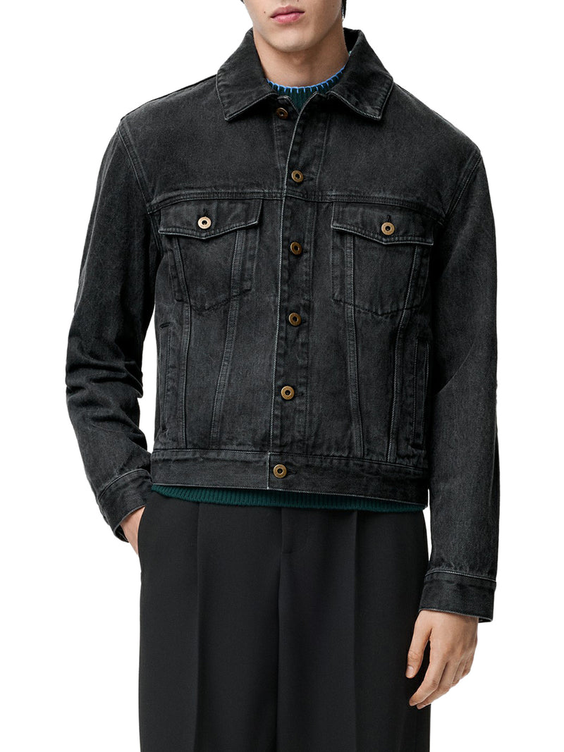 GIACCA ANAGRAM IN DENIM